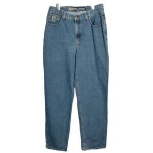 Vintage 90s Cruel Girl Sz 15 Relaxed Baggy Fit Mom Jeans 100% Cotton High Waist